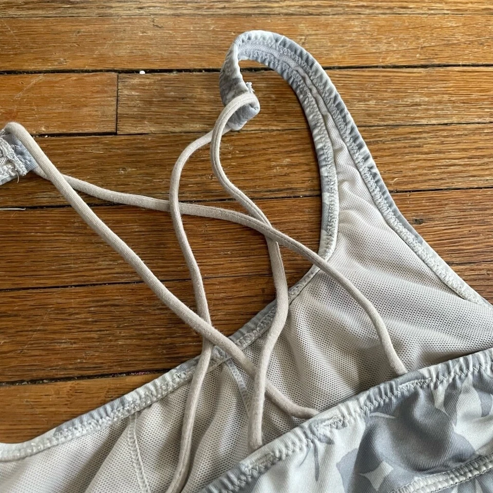 Aerie tropical floral Sports Bra - Image 2 of 4