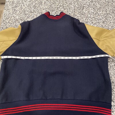 wackomaria×ebbets field flannels スカジャン Ebbets Field Flannels Los Angeles Angels Wool Varsity Jacket