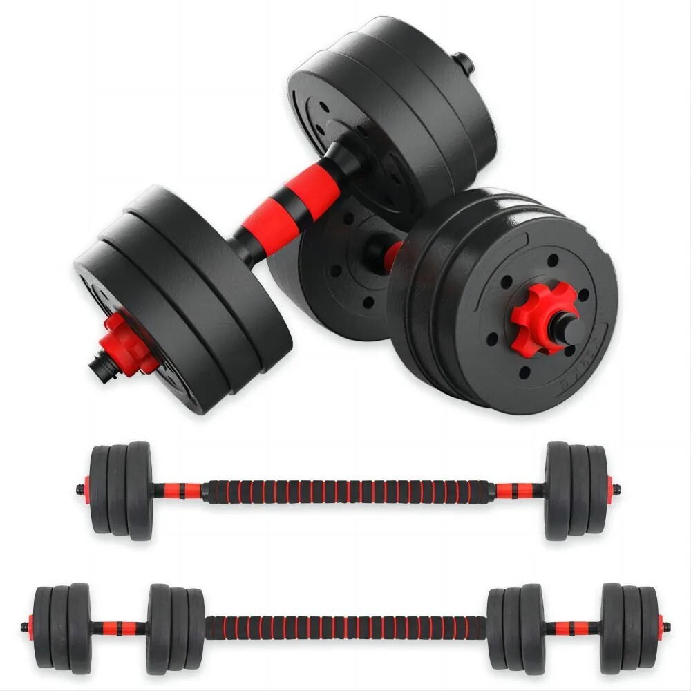Allinlife Juego de Mancuernas Ajustables (10 - 30kg)