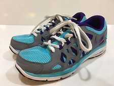 Nike Dual Fusion Run 2 Girls' Running Athletic Shoes Youth Size 6 M