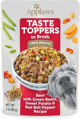 Applaws Taste Toppers, Limited Ingredient Dog Food Topper, Beef with Green Beans