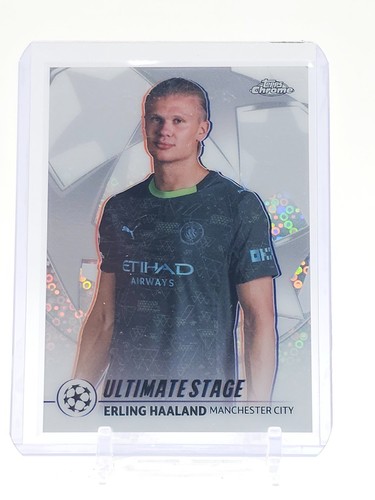 ERLING HAALAND 2025-26 TOPPS CHROME UEFA CLUB COMPETITIONS ULTIMATE STAGE Q8130