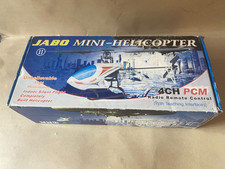 Raro Mini Elicottero Vintage JABO 2 Telecomando 4CH PCM, Con Scatola, Istruzioni