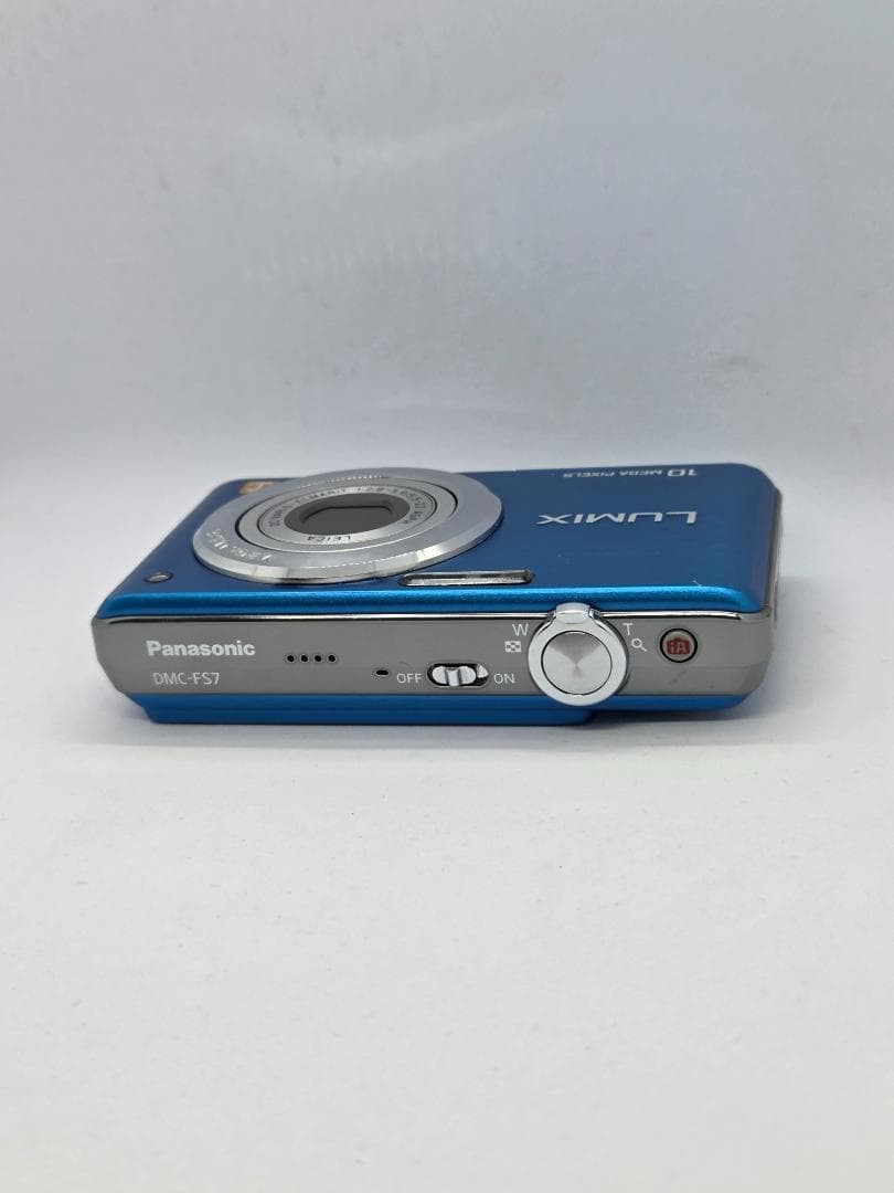 Panasonic LUMIX DMC-FS7 Blue Compact Digital Camera with Battery