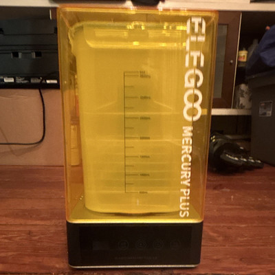 ELEGOO Mercury Plus 3D Printer Resin Wash & Cure Station, Yellow Cover