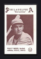 1977 HRT / RES Philadelphia Favorites #24 WALLY MOSES Philly Show Promo