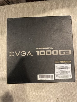 EVGA SuperNOVA 1000 G3 80+ GOLD 1000W Fully Modular Power Supply - Black