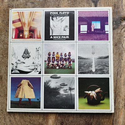 Pink Floyd A Nice Pair Schallplatte - Doppel LP-Vinyl, bedruckte Innencover