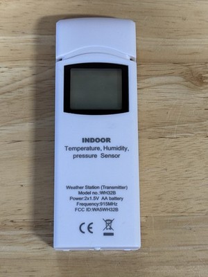 Ambient Weather WH32B indoor temp, humidity, pressure sensor