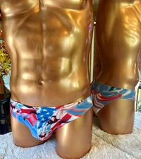 Medium American Pin Up Full Back Bikini USA Made MaryAngel Boutique For Starwear