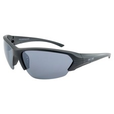 Epoch Eyewear Wake Sport Golf Sunglasses Black Frame Polarized Smoke Lens