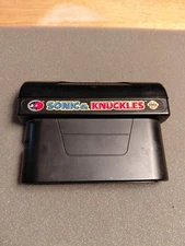 Sonic & Knuckles Sega Genesis Authentic Cartridge