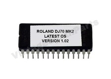 Roland DJ70 MKII firmware OS eprom update Version 1.02 Rom Mk2 chip DJ-70 ic