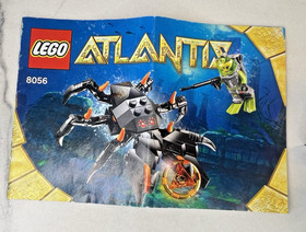 LEGO Atlantis: Monster Crab Clash 8056 100% Complete w/ Minifigure & Manual