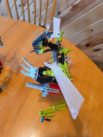 LEGO Bionicle #8690 Mistika Toa Onua & #8695 Gorast 100% Complete, No Instruct