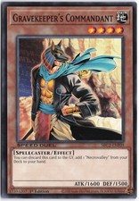 Yugioh - Gravekeeper's Commandant SBC2-ENF09 1st Edition - Speed Duel: Battle Ci
