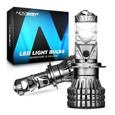 Novsight H7 Led Headlight Bulb Hi-lo Beam 120w 22000lm Mini Lens Projector 6500k