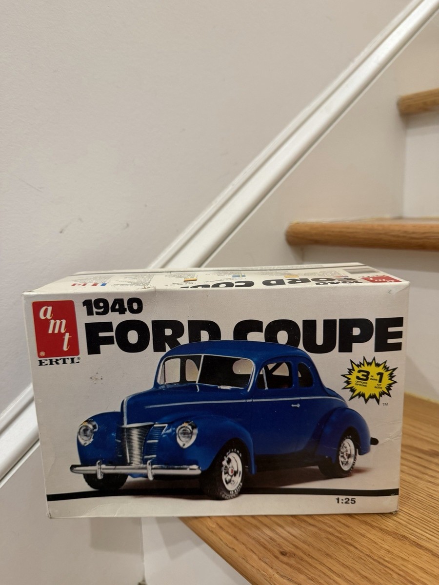1940 Ford Coupe model car kit by AMT ( 3 in 1 kit ) | eBay
