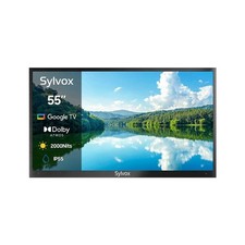 Sylvox 55in Outdoor Google TV with High Brightness 2000Nit and 4K IP55 APP Store