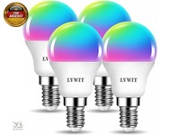 LED Lampe Smart E14 Dimmbar Alexa GlüHbirne E14 Rgb, 4.9W Ersetzt 40W, 470Lm,