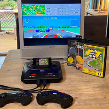 Sega Mega Drive II Console Bundle +3 Gamesl & All Cables Ready To Play! VGC