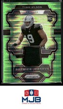 2023 Panini Prizm Tyree Wilson Premier Jerseys Neon Green Pulsar #PJ-TW