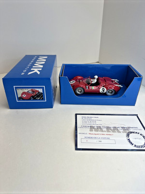 Slot 1/32 MMK (17) Maserati Type 63 La Mans 1961 Red  #9 New 1 of 300