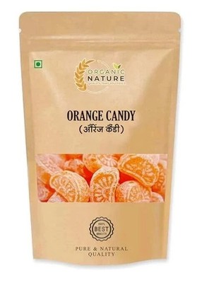ORGANIC NATURE Orange Candy (Narangi Flavour) 200g free shipping world wide