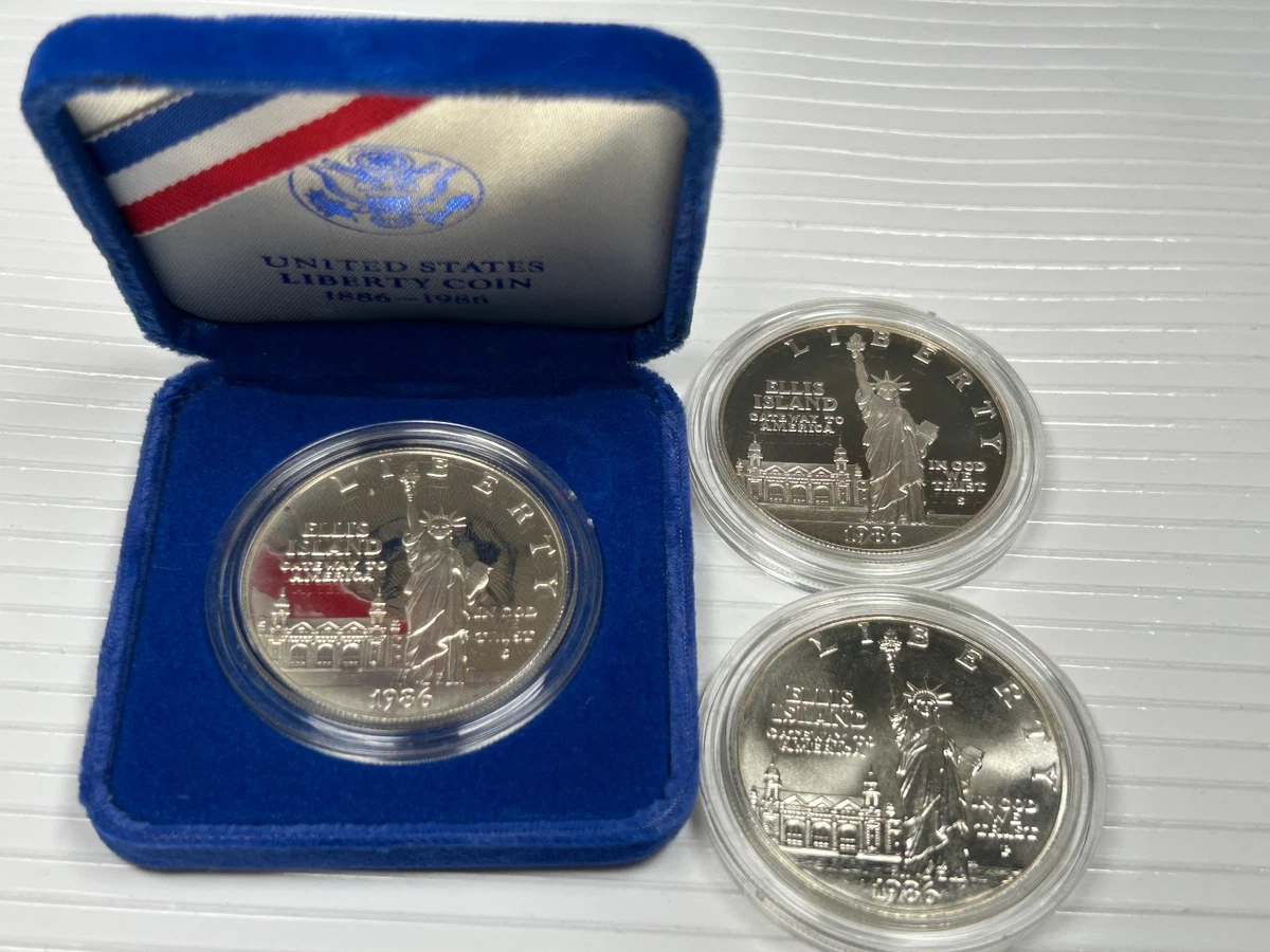 Uncirculated U.S. Mint 1986 US Commemorative Coins for sale | eBay Uncirculated U.S. Mint 1986 US Commemorative Coins for sale | eBay