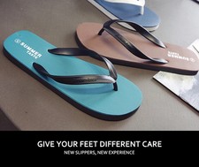 Stylish Comfortable Mens Sandals Thick Soles Anti-skid Features for Summer Wear