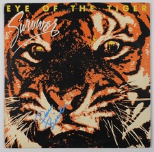Survivor Dave Bickler JSA Signed Autograph Album Record LP Vinyl