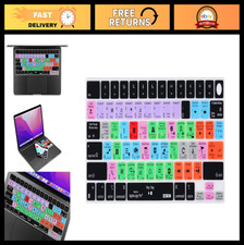 Silicone Keyboard Cover for MacBook Air 13.6"  15.3" - Logic Pro Shortcuts, M2