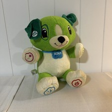 LeapFrog My Pal Scout Green Talking Musical Dog Plush Interactive Toy