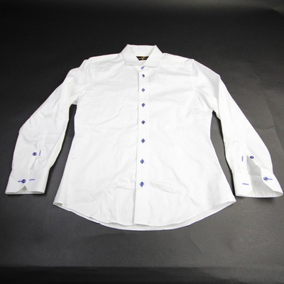 #ad Minnesota Golden Gophers Northern Harvest Button Up Men#x27;s White Blue Used $14.00