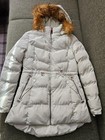 Damen Winter Jacke Teddyfell Damenjacke Fellkapuze Steppjacke Gr. M Pastellgrün