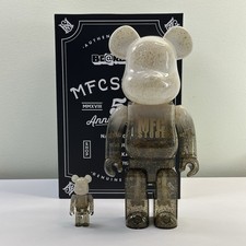 Medicom Bearbrick MFC Store 5th Anniversary, 400 100 Set, New Open Box