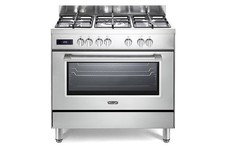 DE LONGHI PRO96MXES CUCINA PIANO A GAS 5 FUOCHI 90CM FORNO VENTILATO CE A 049-26