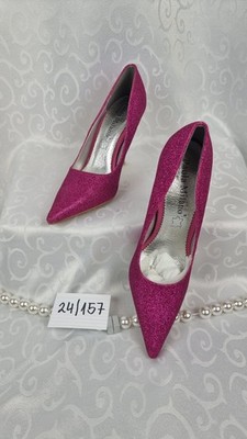 Damen Schuhe Neu Gr. 38 Paola Milano Pumps Pink High Heel Stiletto-Absatz 24/157