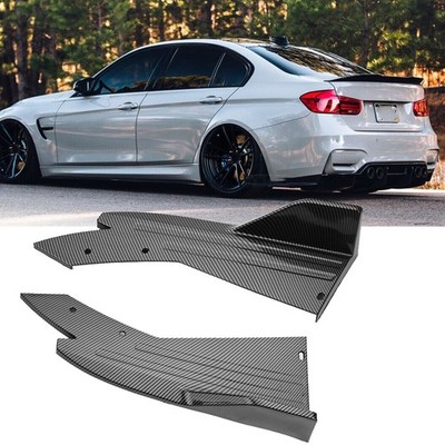 Rear Bumper Lip Spoiler Splitter Diffuser Canard Carbon For F30 F31 F32 F33 F22