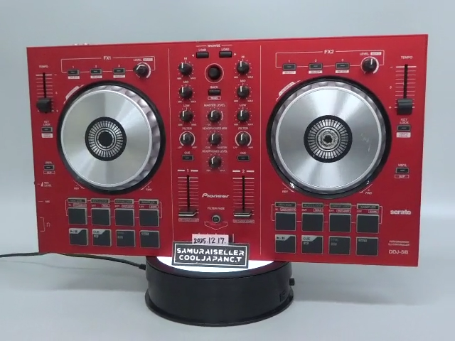 Pioneer DDJ-SB-R serato DJコントローラー 限定色 Pioneer DDJ-SB-R serato DJコントローラー 限定色 Pioneer DDJ-SB