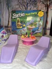 Vintage 1988 Barbie Pool Party Set Original Box Incomplete with "replacements"