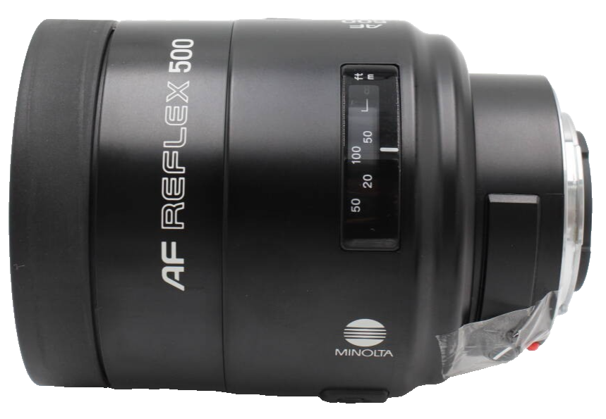 Minolta AF Reflex 500mm F8 Mirror Lens Sony A / Minolta AF Mount