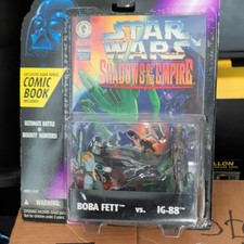 Kenner Star Wars Shadows of the Empire Boba Fett vs IG-88 Figure Set
