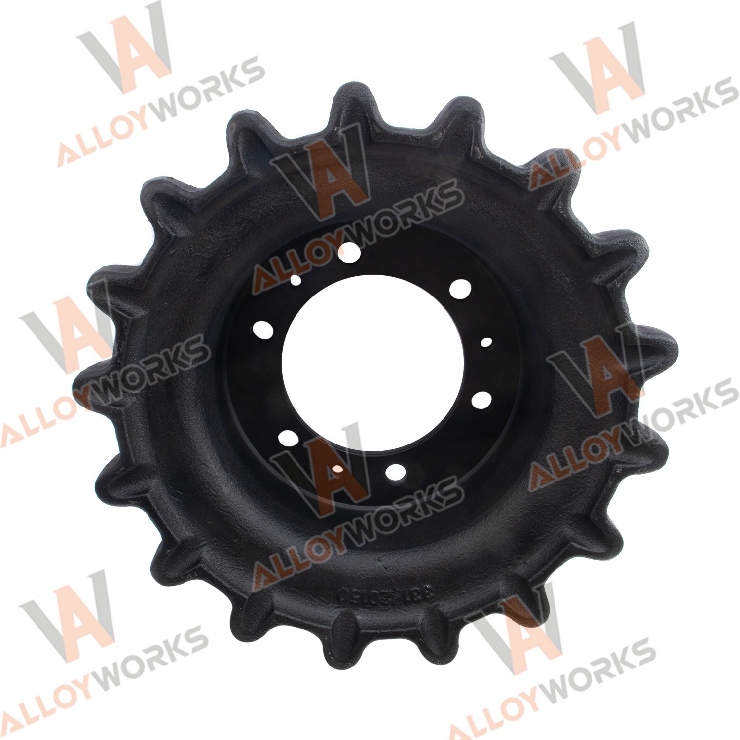 2PCS Sprocket FOR JCB 180T,190T 1110T Heavy Duty 33120150 6 Bolt Holes 17 Teeth