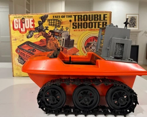 Vintage 1974 GI Joe Adventure Team “Fate of the Trouble Shooter” Delta X-7 ATV