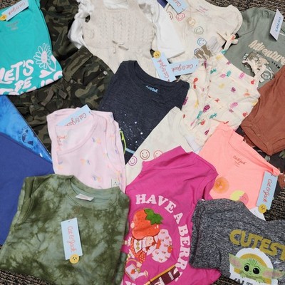 Wholesale Kid's Clothing Resale Lot of 50 Mixed Sizes $500+ Retail