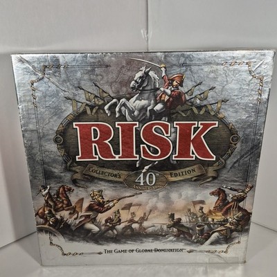 Hasbro Risk 40th Anniversary Collector's Edition Board Game (95% Complete) 