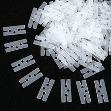 200 Stück Ballonverschlüsse Schnellverschluss Transparent für Feiern