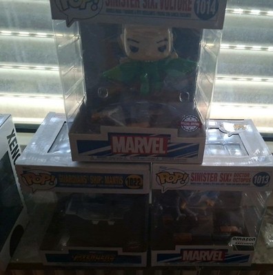 Funko Pop Marvel Set   Sinister Six Doc Ock & Vulture  Mantis Deluxe OVP