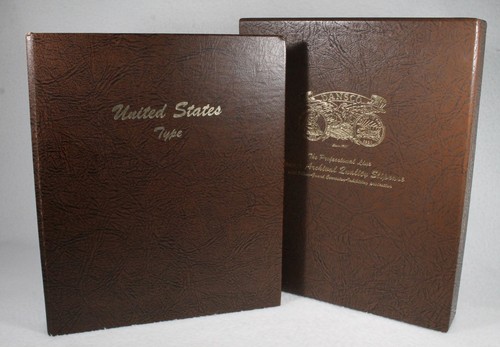 Dansco UNITED STATES TYPE Set Album - #7070 - 5 Pages w/Slip Cover - NO COINS